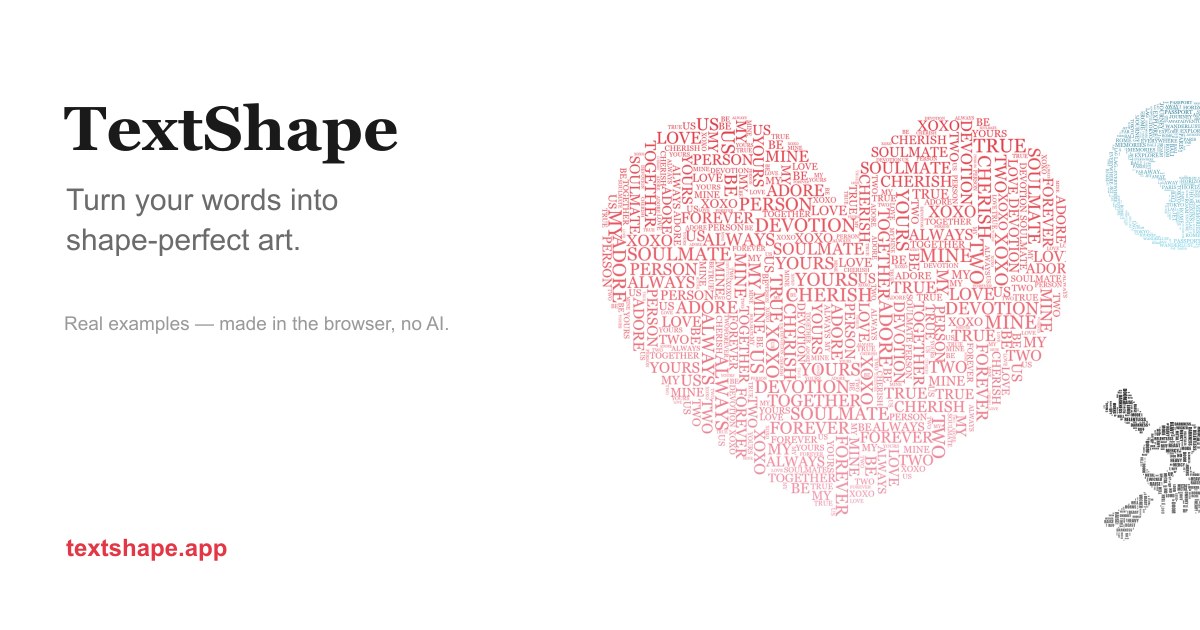 TextShape preview
