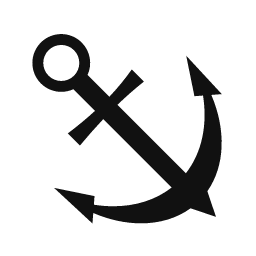 Anchor word art template