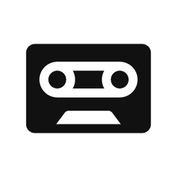 Cassette Tape word art template