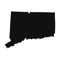 Connecticut word art template