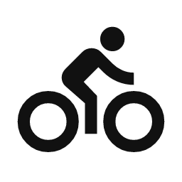 Cyclist word art template