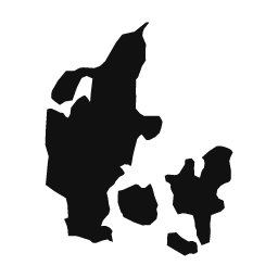 Denmark word art template