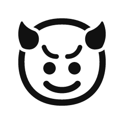Devil word art template