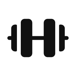 Dumbbell word art template