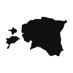 Estonia word art template