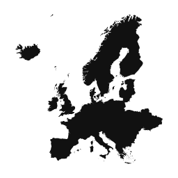 Europe word art template