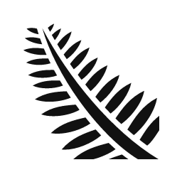 Silver Fern word art template