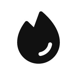 Flame word art template