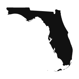 Florida word art template