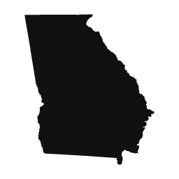 Georgia word art template