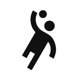 Handball Player word art template