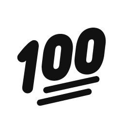 100 word art template