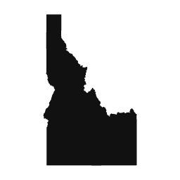 Idaho word art template