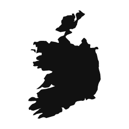 Ireland word art template