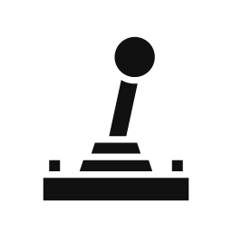 Arcade Joystick word art template