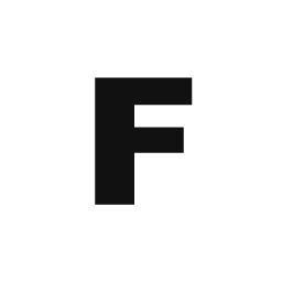 Letter F word art template