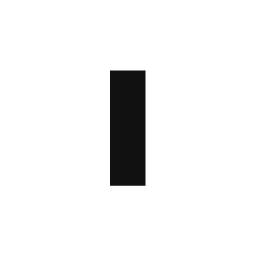 Letter I word art template