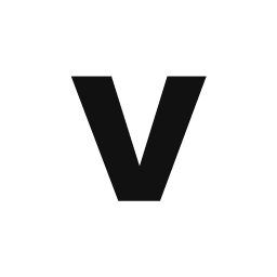 Letter V word art template