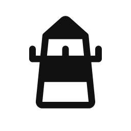Lighthouse word art template