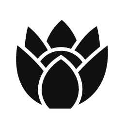 Lotus Flower word art template