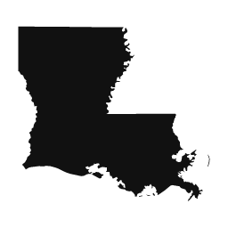 Louisiana word art template