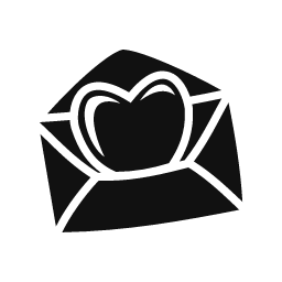Love Letter word art template