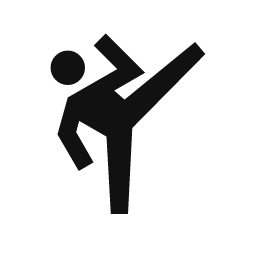 Martial Artist word art template