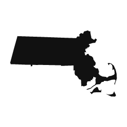Massachusetts word art template