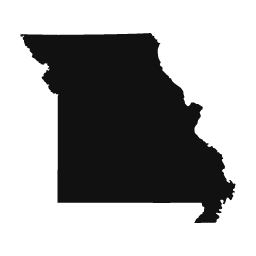 Missouri word art template