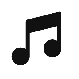 Music Notes word art template