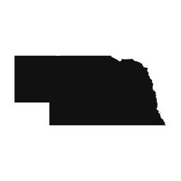 Nebraska word art template