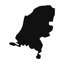 Netherlands word art template