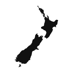 New Zealand word art template