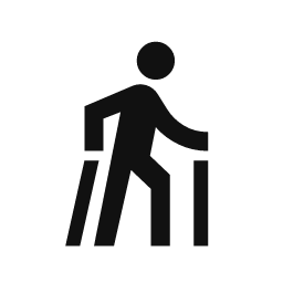 Nordic Walker word art template