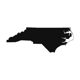 North Carolina word art template