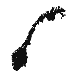 Norway word art template