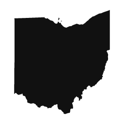Ohio word art template