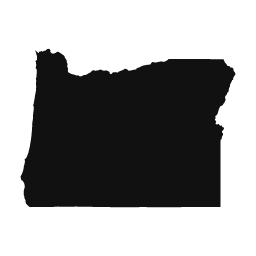 Oregon word art template