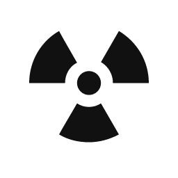 Radioactive word art template