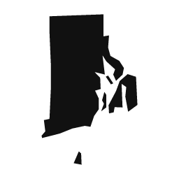 Rhode Island word art template