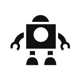 Toy Robot word art template