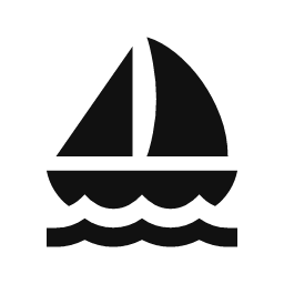 Sailboat word art template