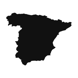 Spain word art template