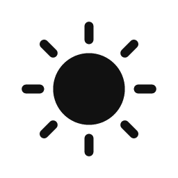 Sun word art template
