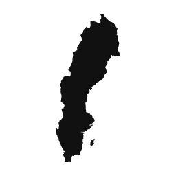 Sweden word art template