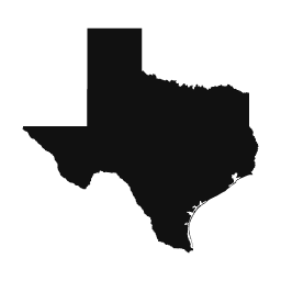 Texas word art template