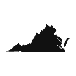 Virginia word art template