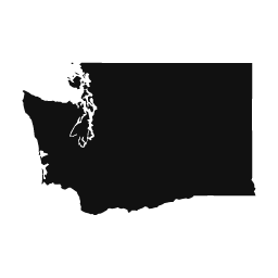 Washington word art template