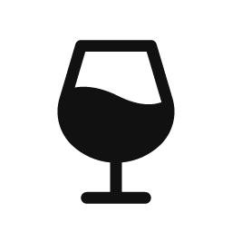 Wine Glass word art template