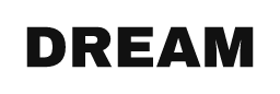 DREAM word art template
